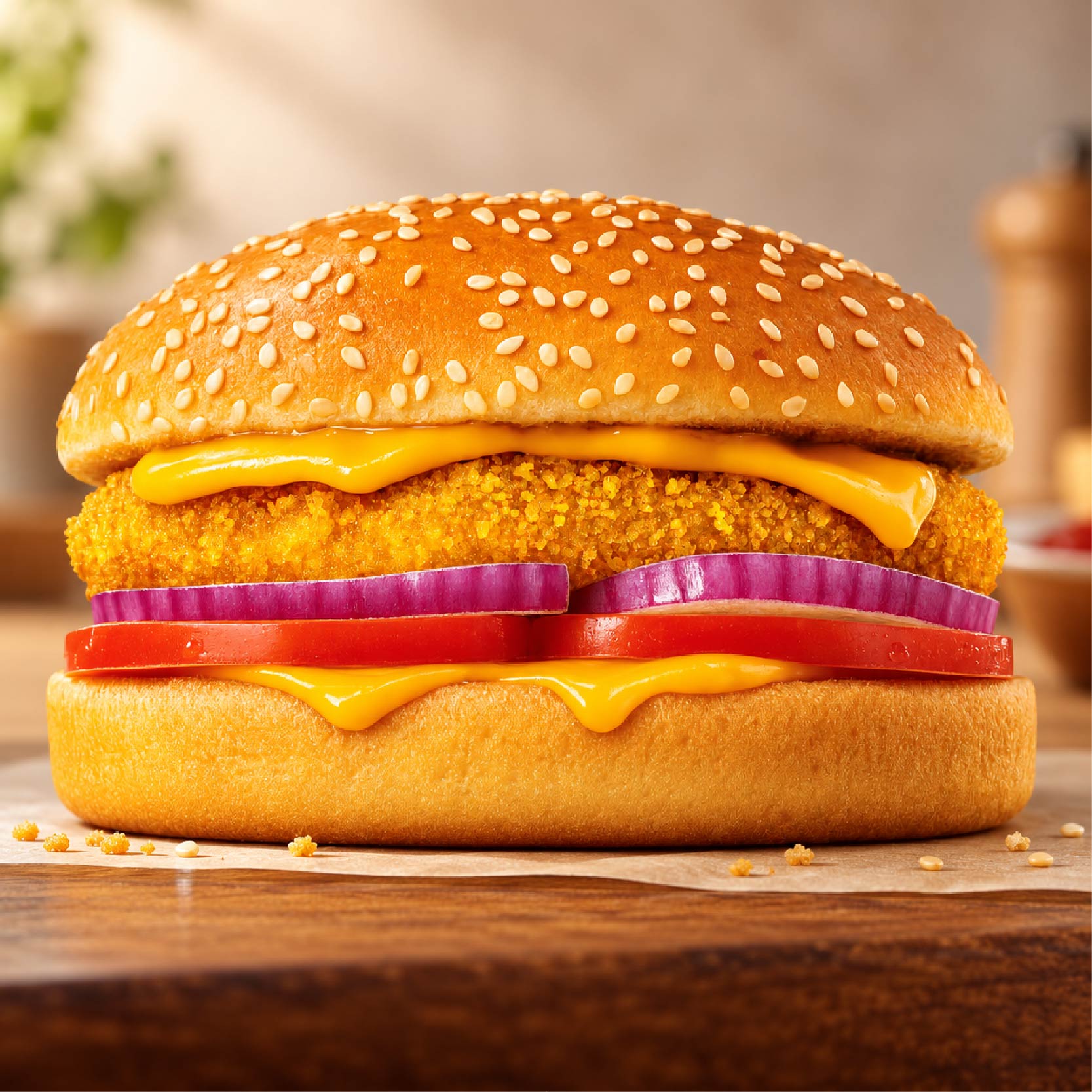 Aloo Tikka Burger