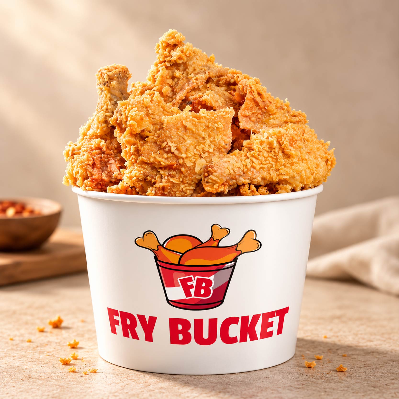 12pcsCrispy Fried Chicken